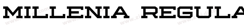 millenia regular字体转换 millenia regular字体转换
